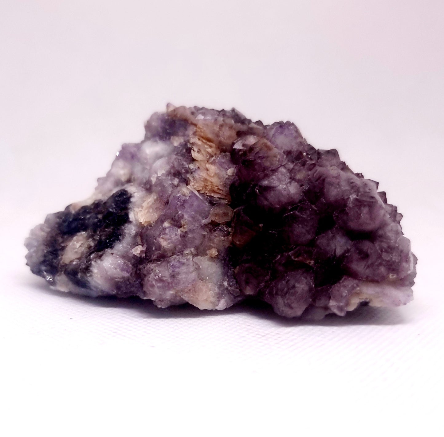 NATURAL AMETHYST PHANTOM QUARTZ CLUSTER 272 g - INTUITION