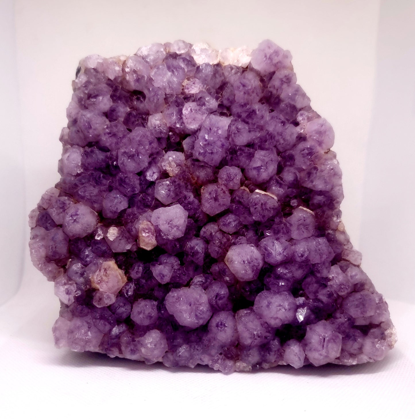 NATURAL AMETHYST PHANTOM QUARTZ CLUSTER 1.45 kg - INTUITION