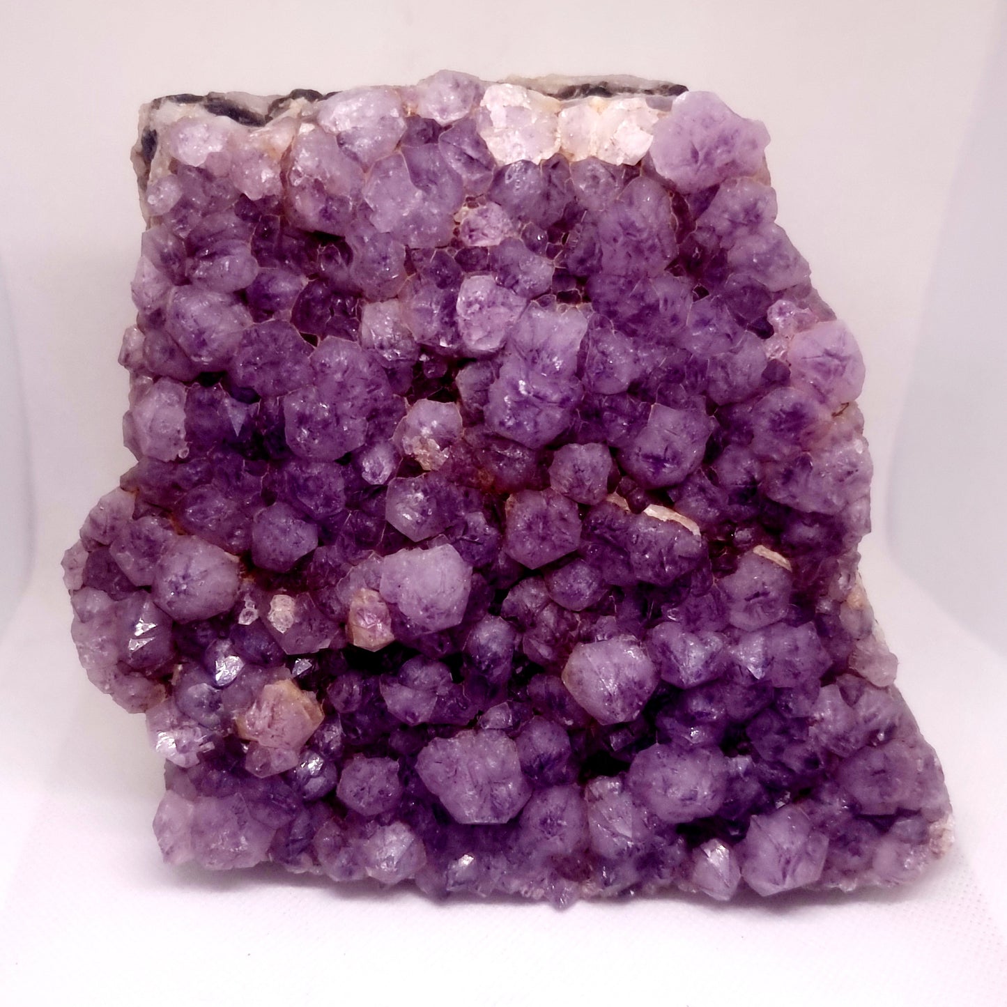 NATURAL AMETHYST PHANTOM QUARTZ CLUSTER 1.45 kg - INTUITION