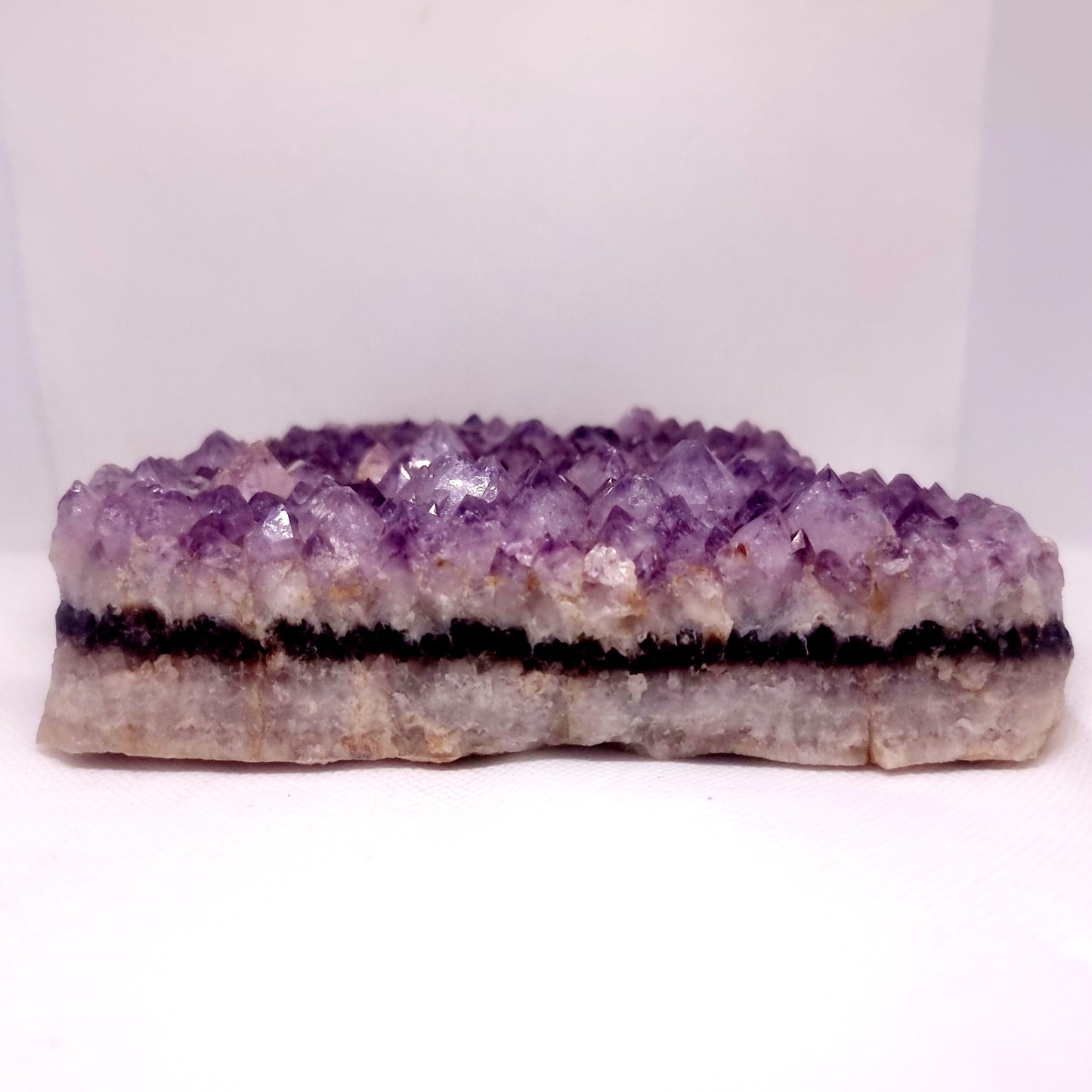 NATURAL AMETHYST PHANTOM QUARTZ CLUSTER 1.45 kg - INTUITION