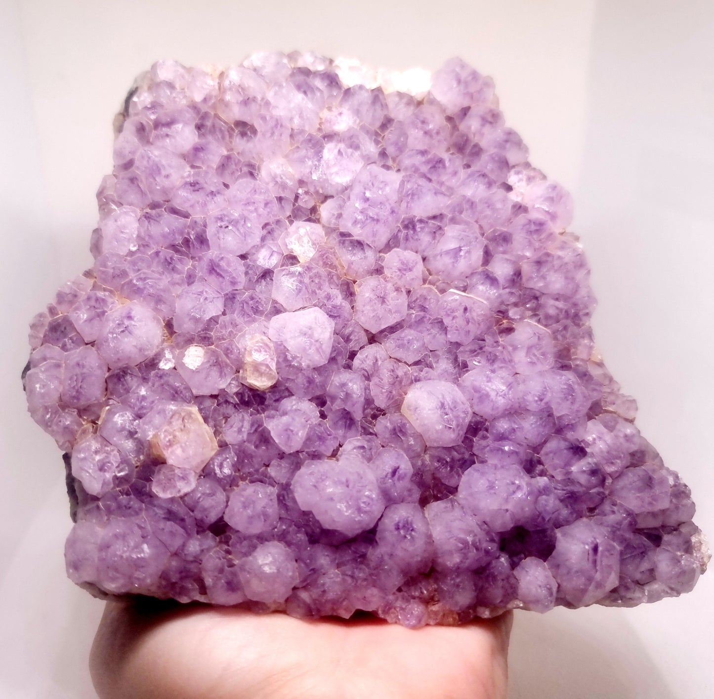 NATURAL AMETHYST PHANTOM QUARTZ CLUSTER 1.45 kg - INTUITION