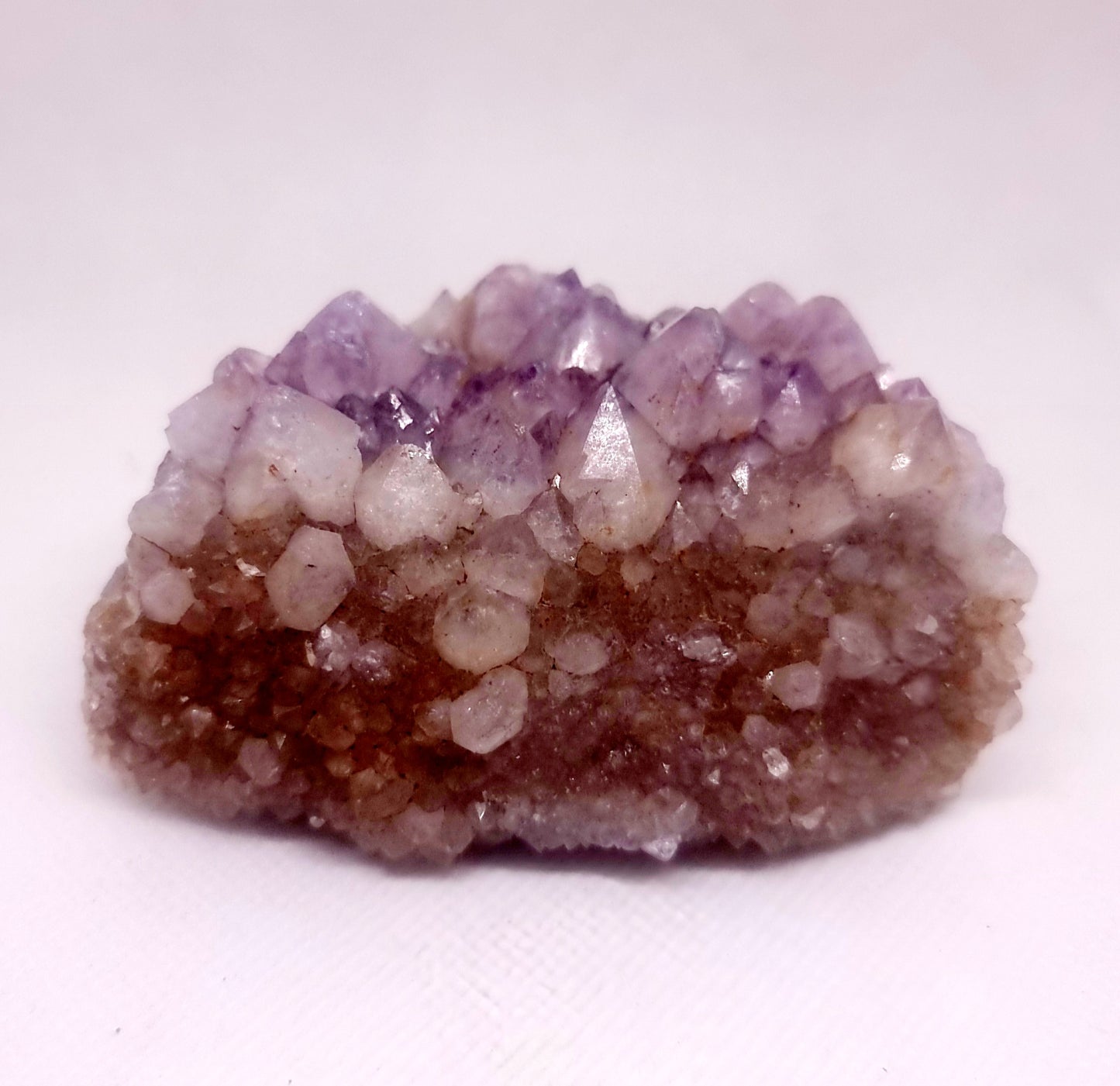 NATURAL AMETHYST PHANTOM QUARTZ CLUSTER 302 g - INTUITION