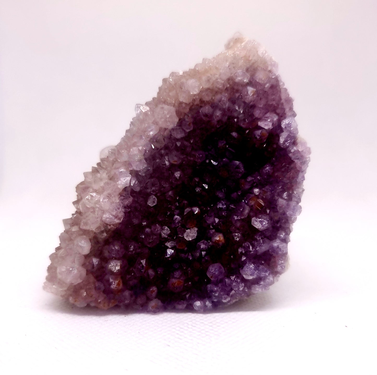 NATURAL AMETHYST PHANTOM QUARTZ CLUSTER 302 g - INTUITION