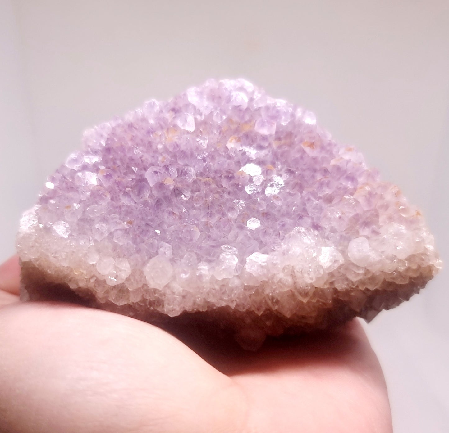 NATURAL AMETHYST PHANTOM QUARTZ CLUSTER 302 g - INTUITION