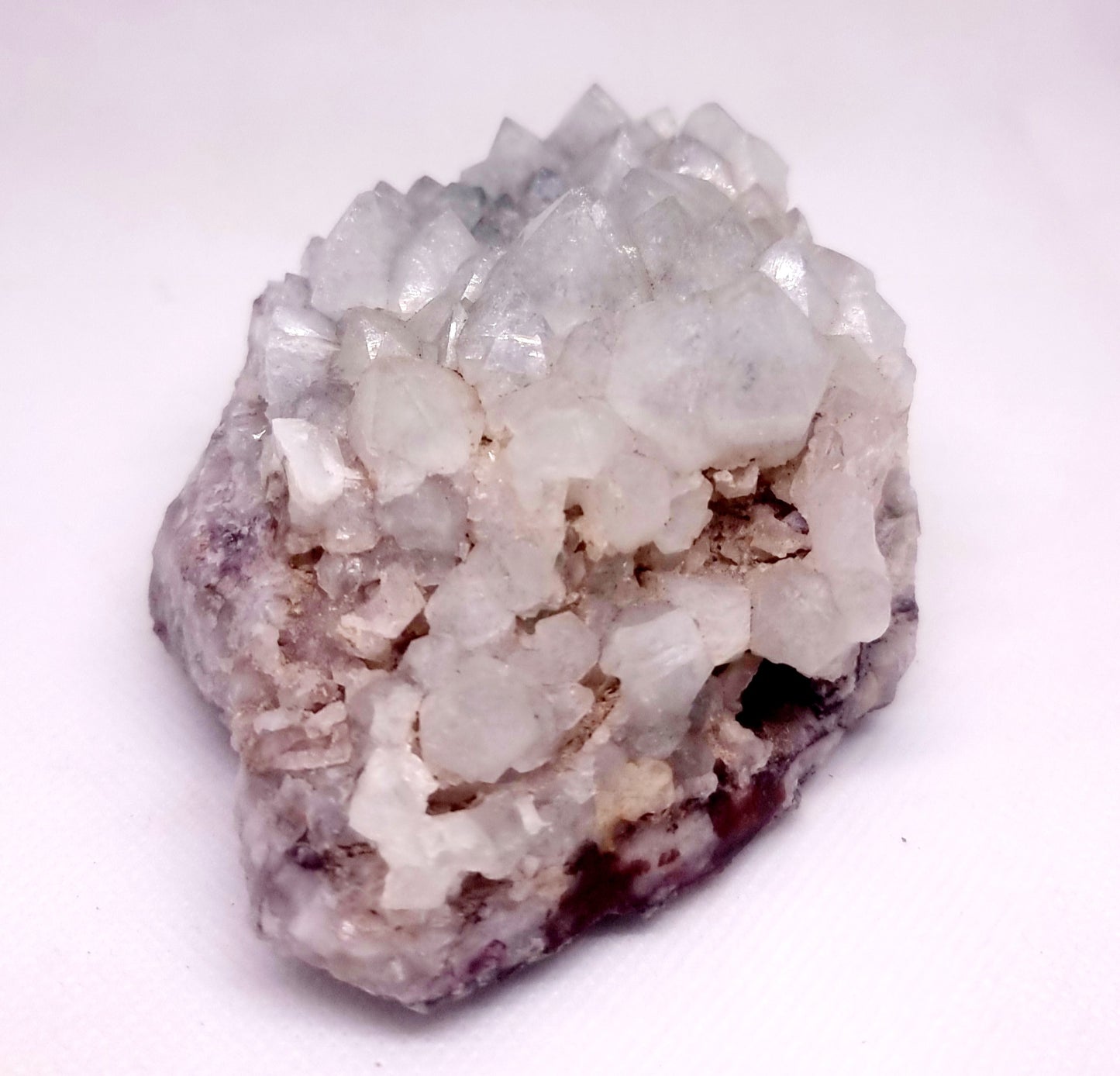 PHANTOM CLEAR QUARTZ CLUSTER 420 g - MASTER HEALER / ENERGY AMPLIFIER