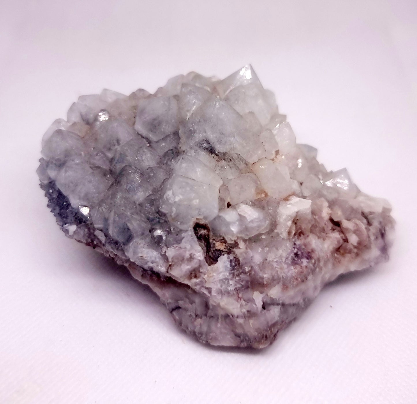 PHANTOM CLEAR QUARTZ CLUSTER 420 g - MASTER HEALER / ENERGY AMPLIFIER