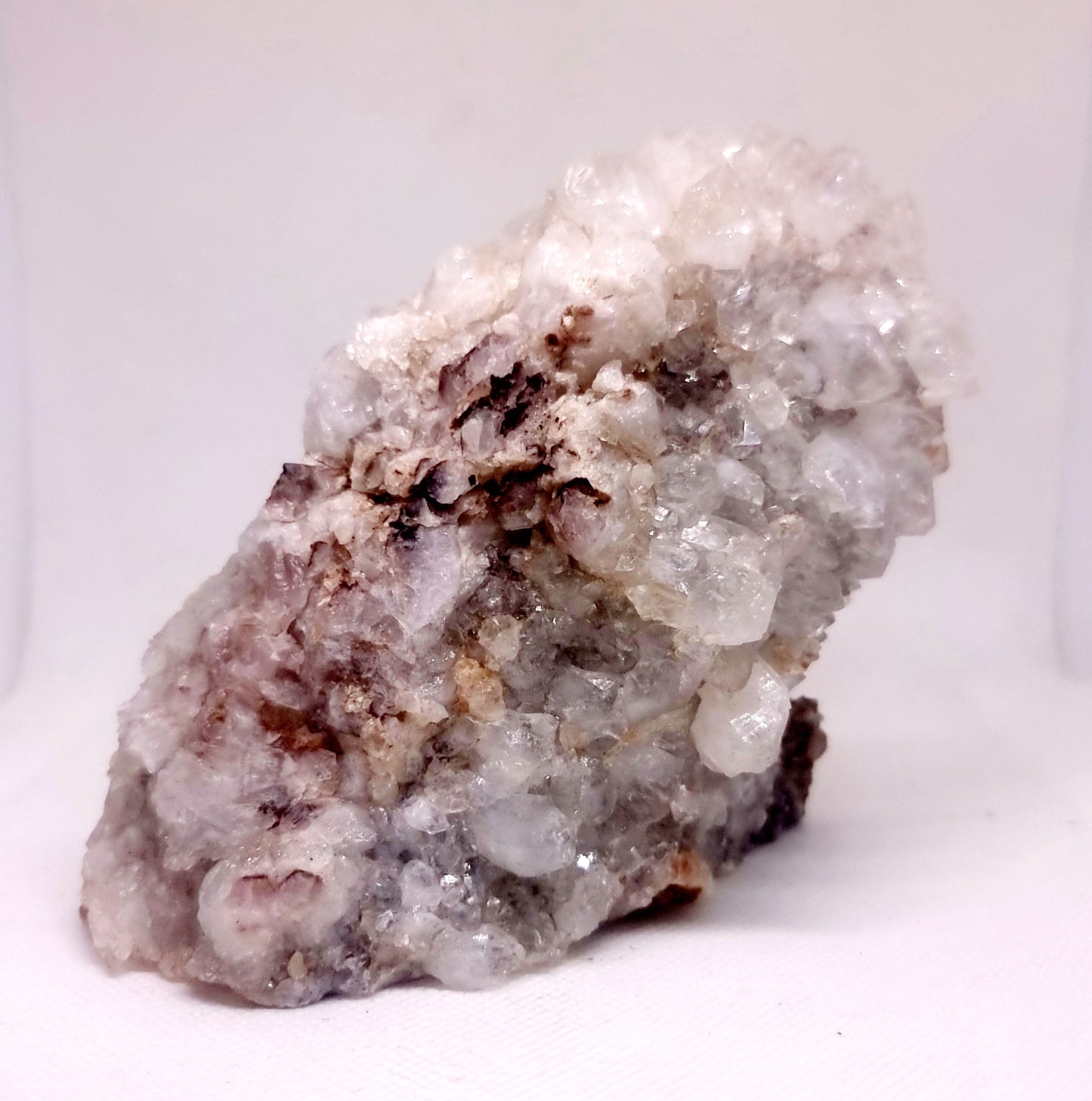 PHANTOM CLEAR QUARTZ CLUSTER 959 g - MASTER HEALER / ENERGY AMPLIFIER