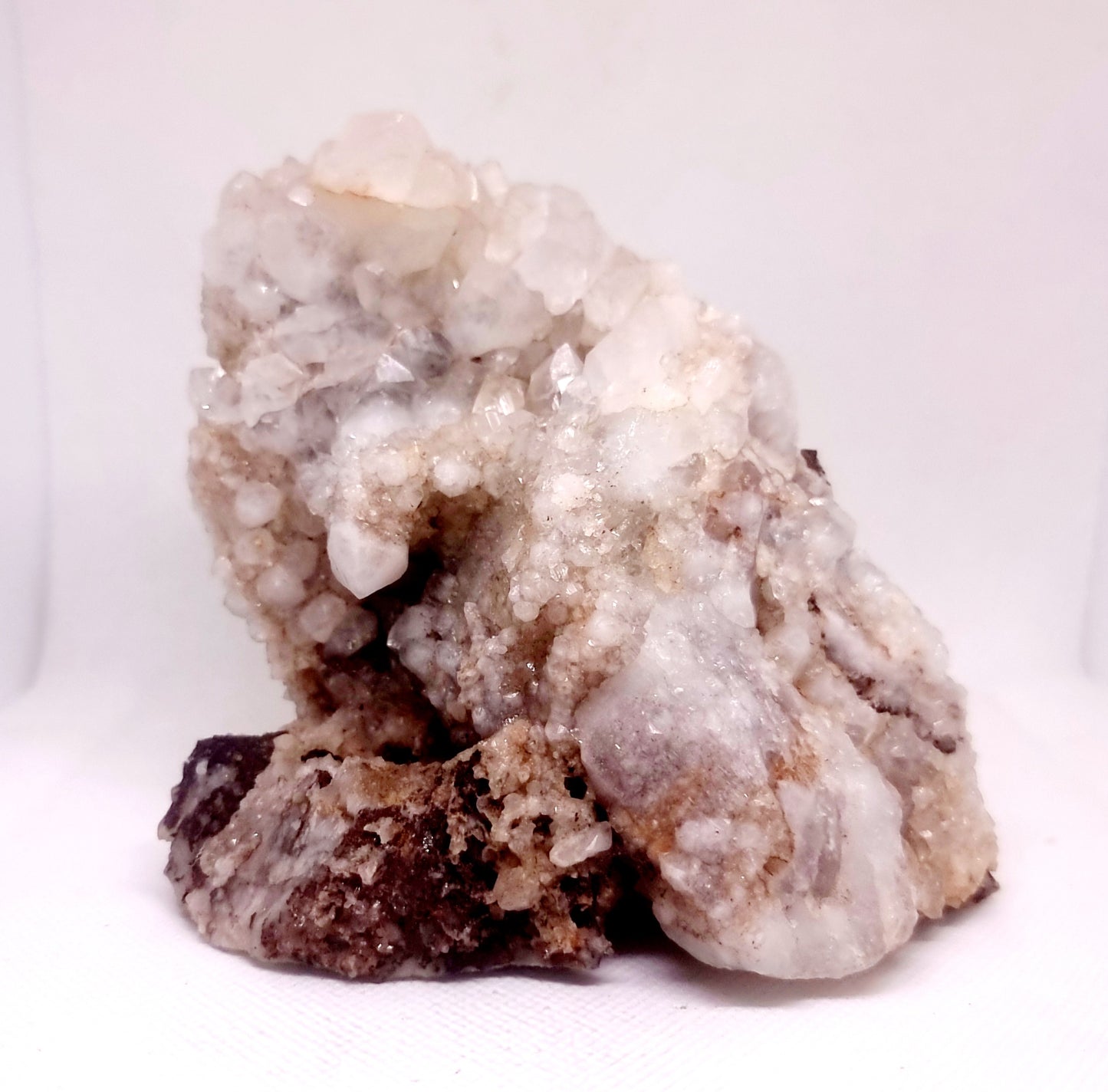PHANTOM CLEAR QUARTZ CLUSTER 959 g - MASTER HEALER / ENERGY AMPLIFIER