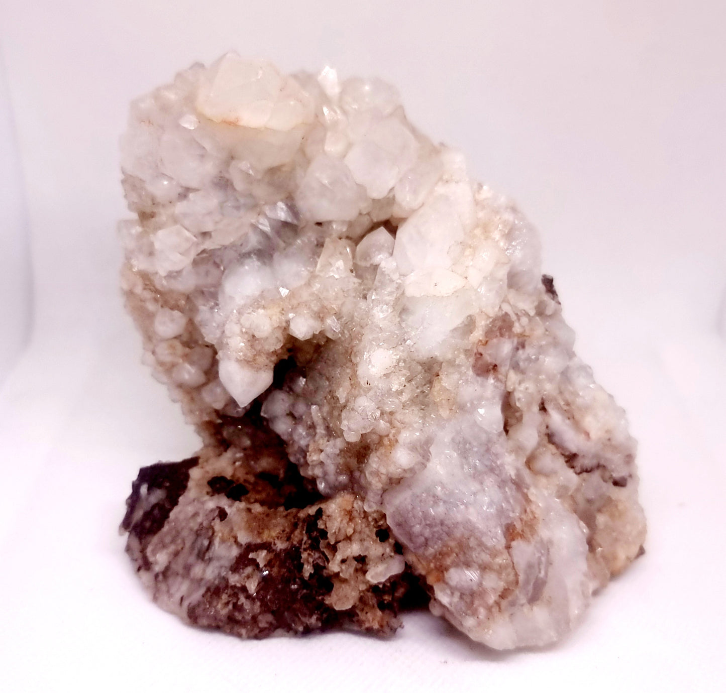 PHANTOM CLEAR QUARTZ CLUSTER 959 g - MASTER HEALER / ENERGY AMPLIFIER