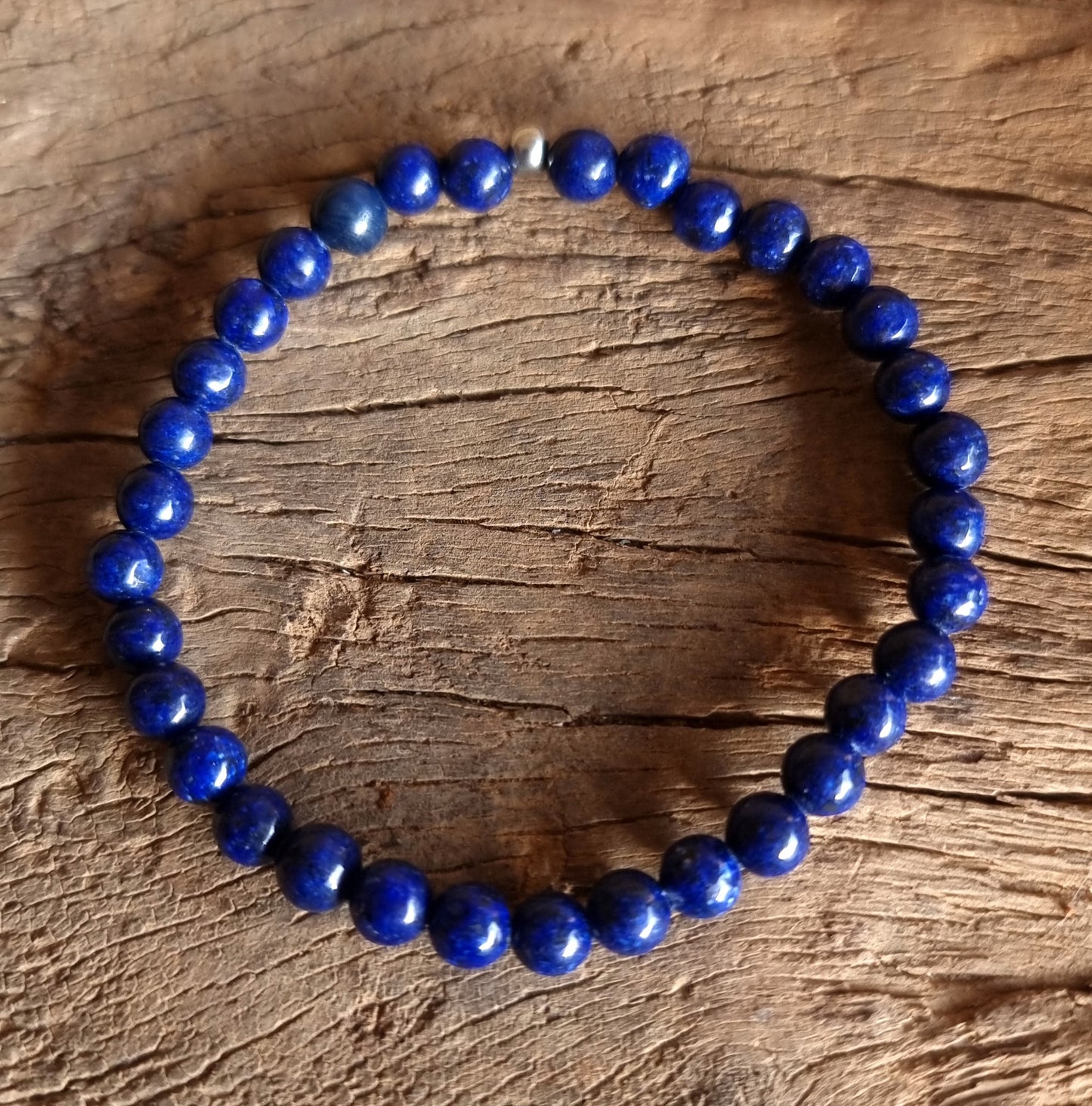 LAPIS LAZULI ENERGY BRACELET 6 mm - INTUITION