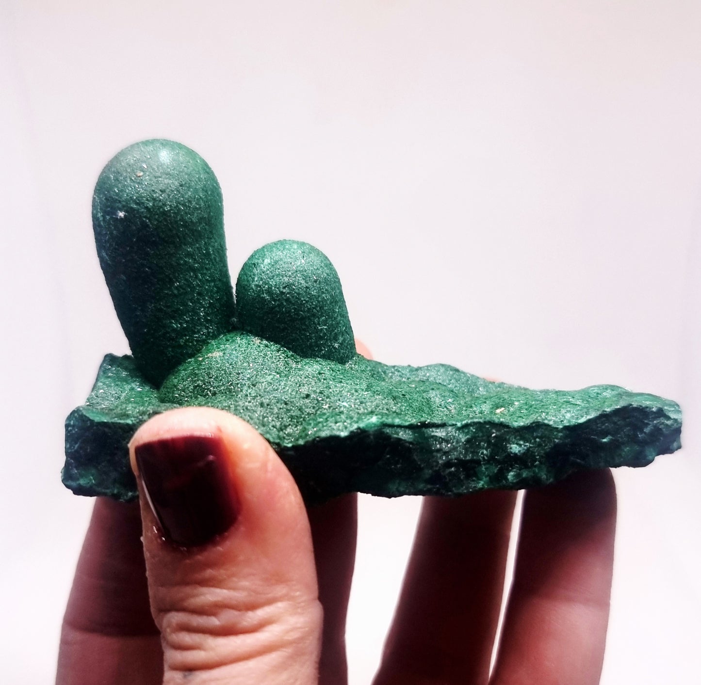RARE MALACHITE STALACTITE SPECIMEN 134 g - HEART HEALER