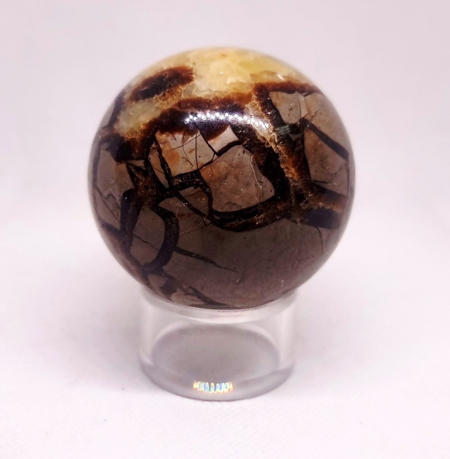 SEPTARIAN POLISHED SPHERE 6 cm - SHAMANIC HEALING
