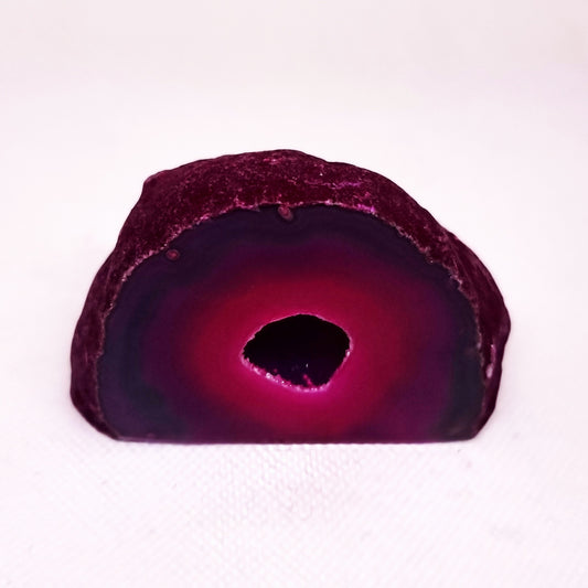 PINK AGATE GEODE 176 g - PASSION