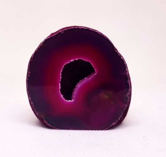 PINK AGATE GEODE 202 g - PASSION