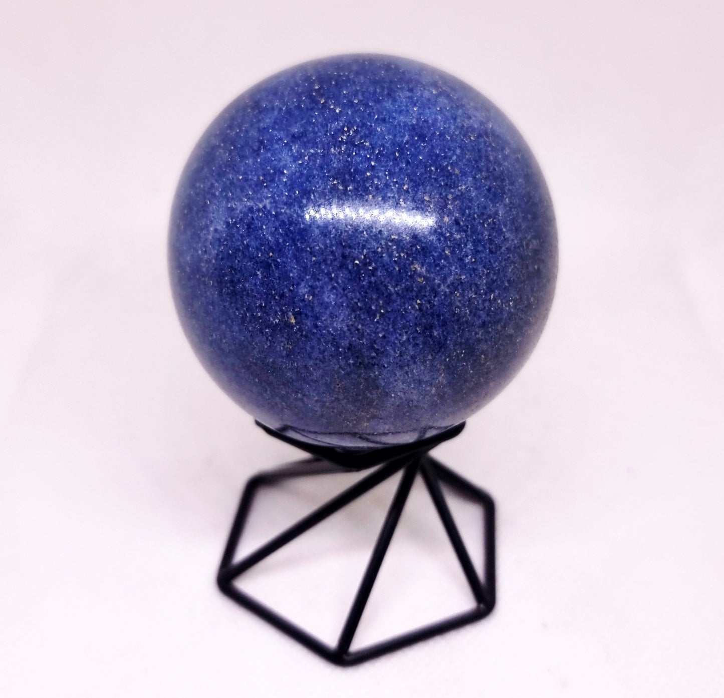 LAZULITE POLISHED SPHERE 6 cm - INTUITION