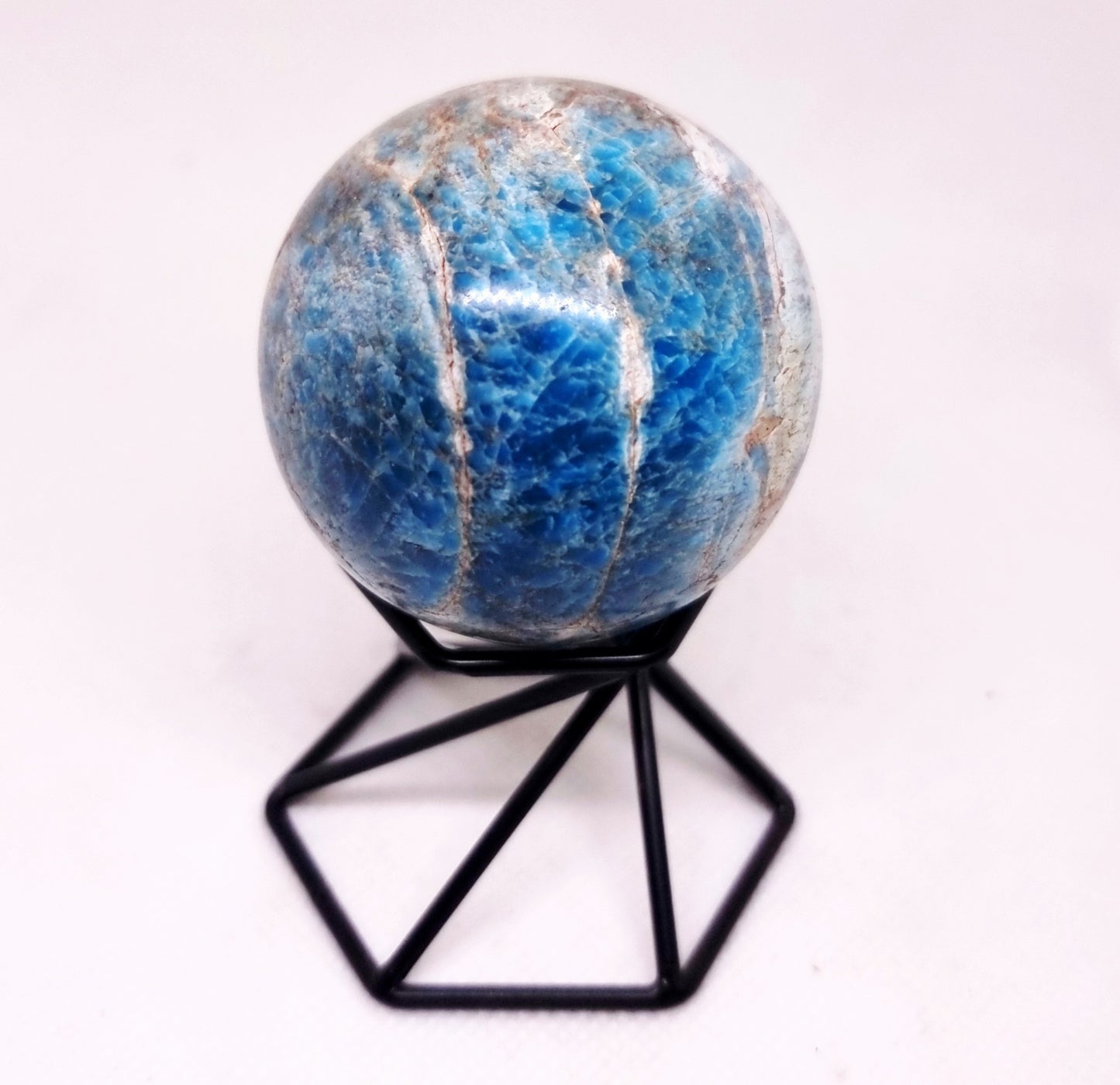 APATITE POLISHED SPHERE 5 cm - THE STONE OF MANIFESTATION