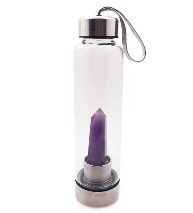 AMETHYST WATER BOTTLE - INTUITION