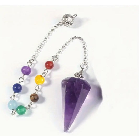 CHAKRA AMETHYST PENDULUM - DIVINATION