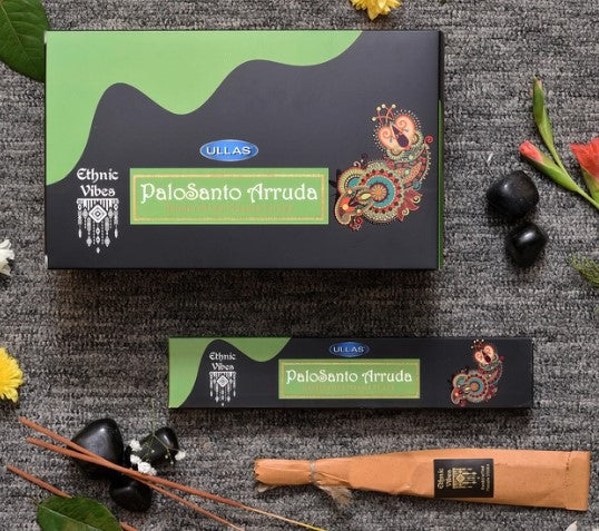 PALO SANTO & ARRUDA INCENSE STICKS - ULLAS