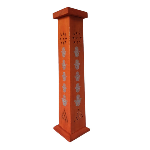 INCENSE ORANGE HAMSA HAND ASH TOWER