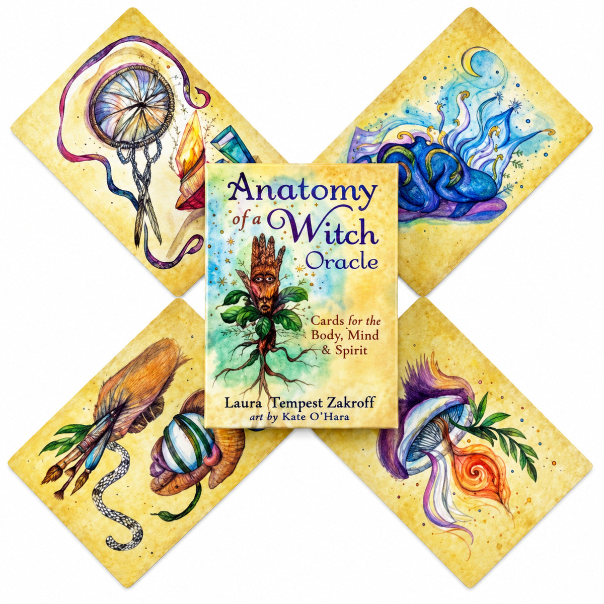 ANATOMY OF A WITCH ORACLE CARDS - DIVINATION