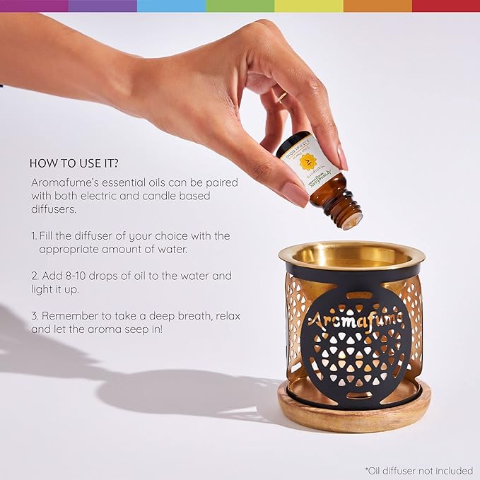 AROMAFUME CHAKRA BALANCING ESSENTIAL OIL BLENDS SET