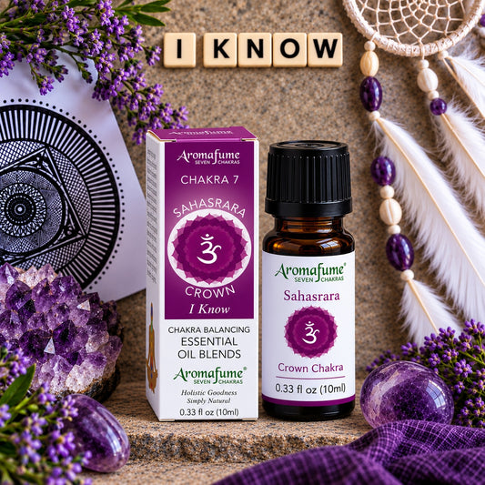 THE CROWN CHAKRA ESSENTIAL OIL - I KNOW