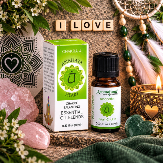 THE HEART CHAKRA ESSENTIAL OIL- I LOVE