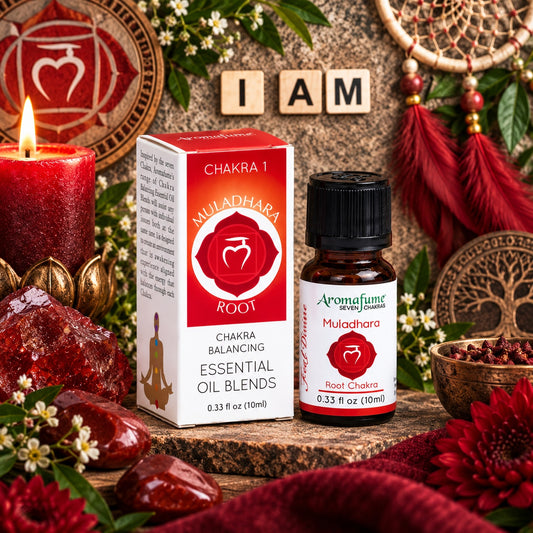 THE ROOT CHAKRA ESSENTIAL OIL - I AM