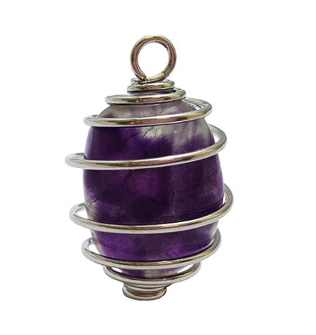 SPIRAL CAGE PENDANT