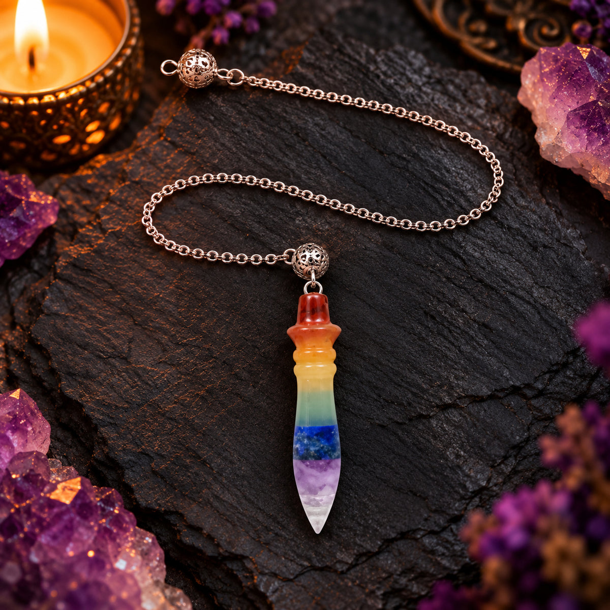 SEVEN CHAKRA PENDULUM