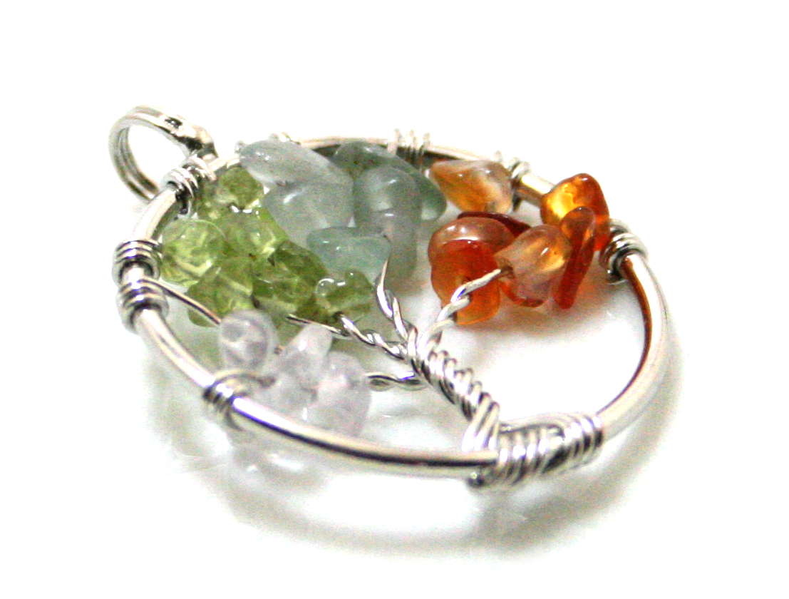 CHAKRA TREE OF LIFE PENDANT - CHAKRA BALANCING