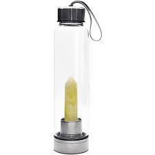 CITRINE WATER BOTTLE - WEALTH & PROSPERITY