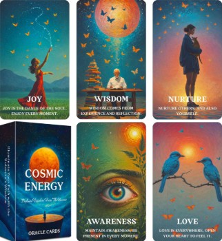 COSMIC ENERGY ORACLE CARD DECK - DIVINATION