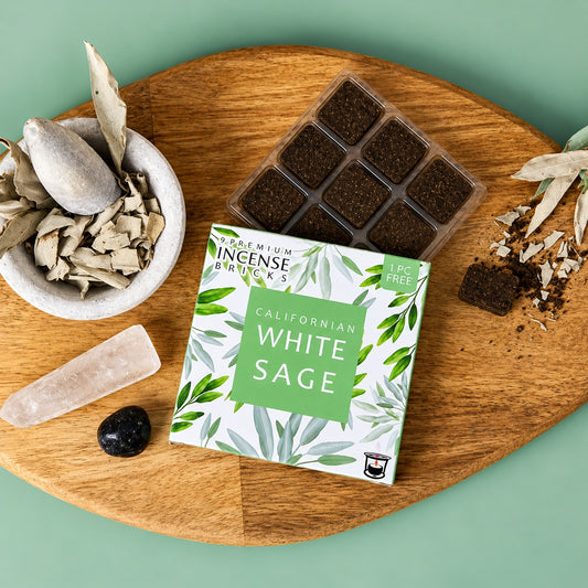 INCENSE BRICKS - CALIFORNIAN WHITE SAGE