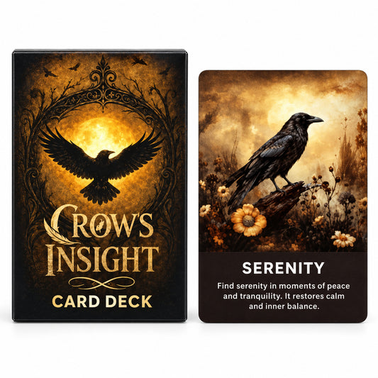 CROWS INSIGHT ORACLE CARDS - DIVINATION