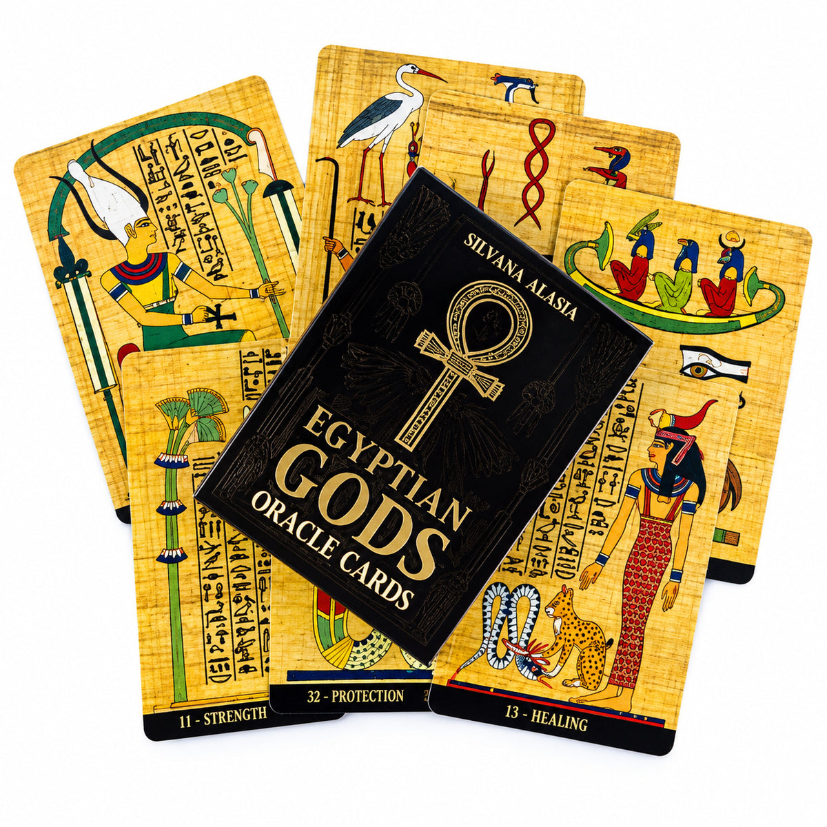 Egyptian Gods Oracle Cards Pocket Size - Wildlings Crystals South Africa