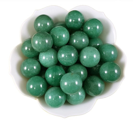 GREEN AVENTURINE SPHERE 2 cm - WEALTH & PROSPERITY