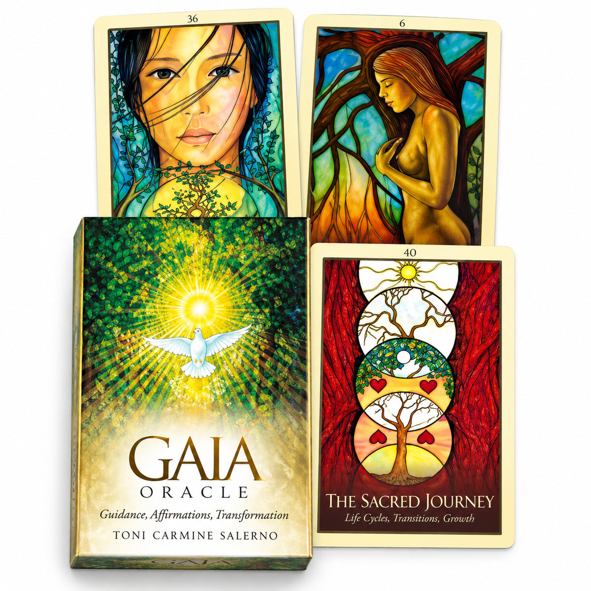 Gaia Oracle Card Deck - Wildlings Crystals South Africa