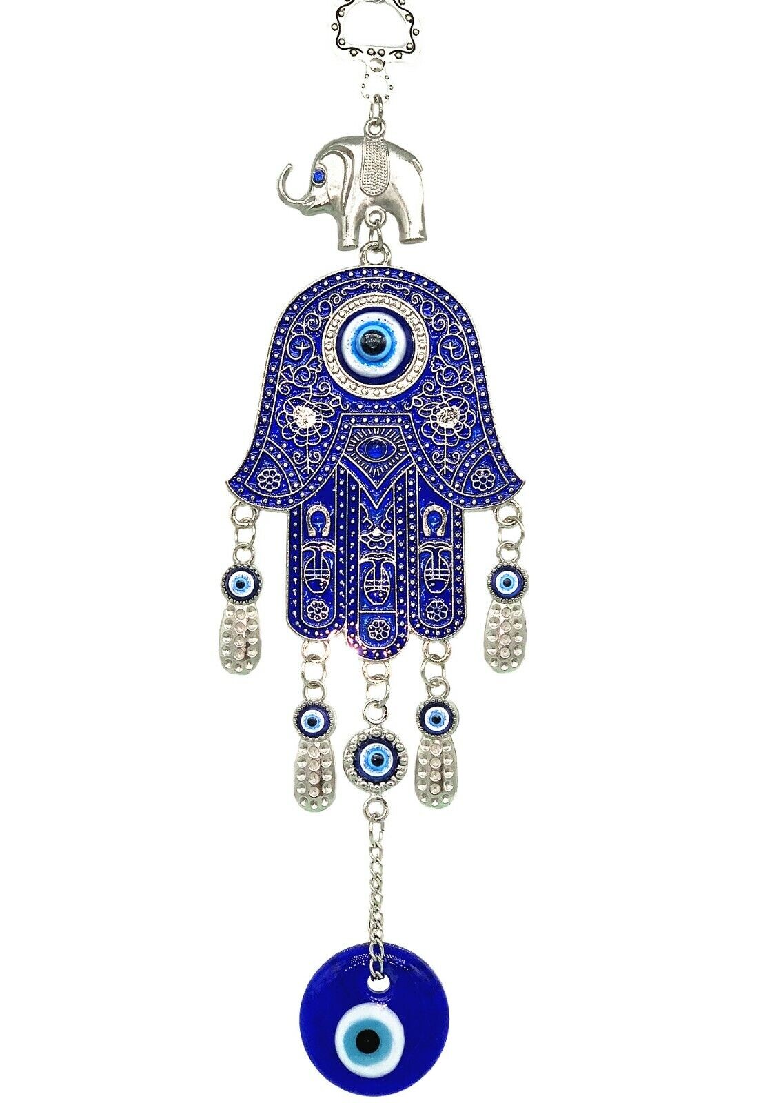 HAMSA HAND EVIL EYE TALISMAN – Wildlings Crystal Jewellery