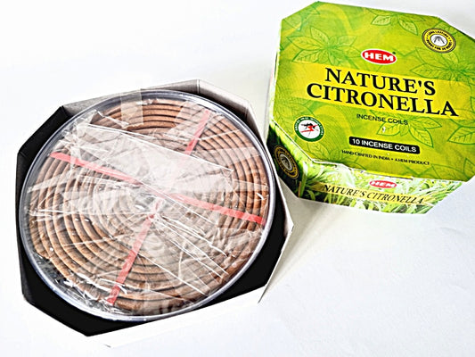 XL CITRONELLA INCENSE COILS
