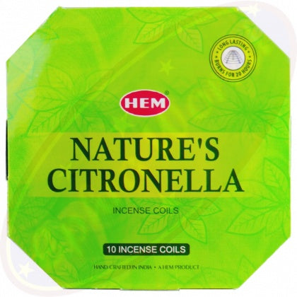 XL CITRONELLA INCENSE COILS