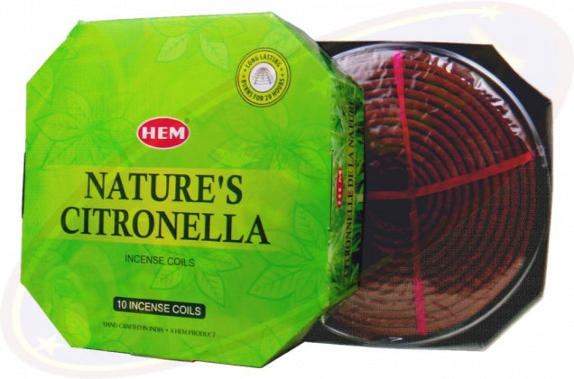 XL CITRONELLA INCENSE COILS
