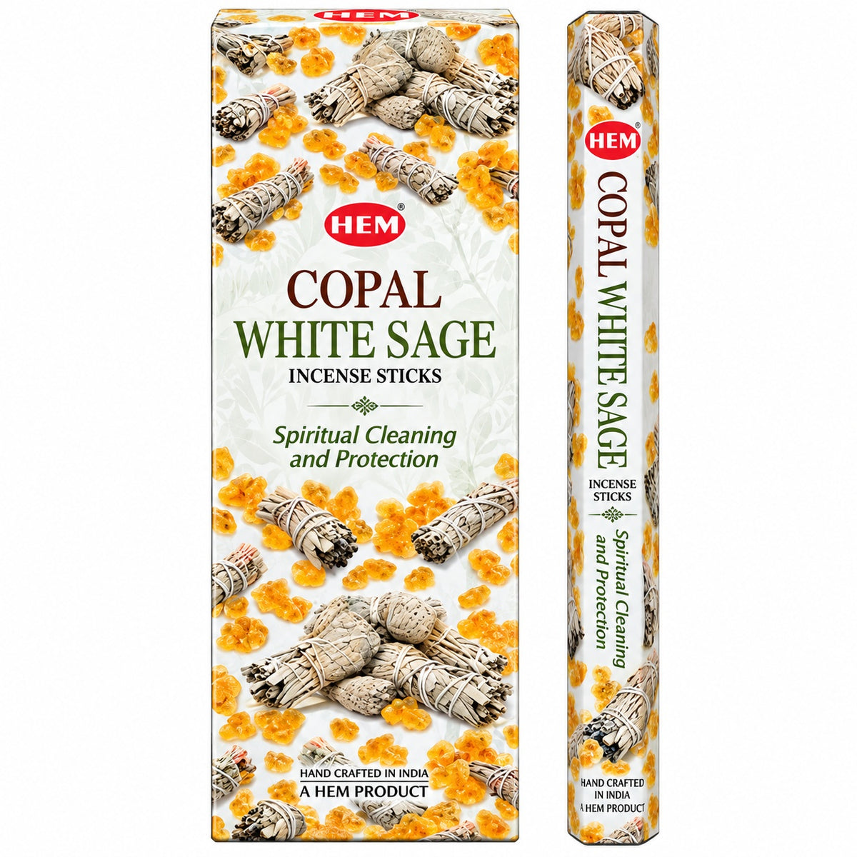 COPAL WHITE SAGE INCENSE STICKS - HEM