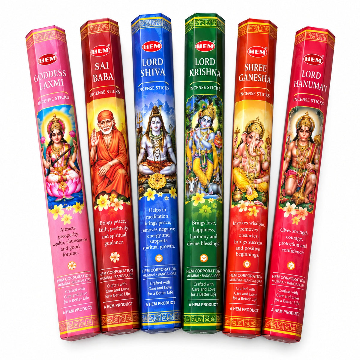 GOD SERIES HEM INCENSE PACK - SPIRITUALITY