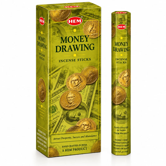 XL HEM MONEY DRAWING INCENSE STICKS