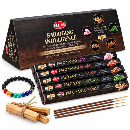 PALO SANTO HEM SMUDGING INDULGENCE COMBO
