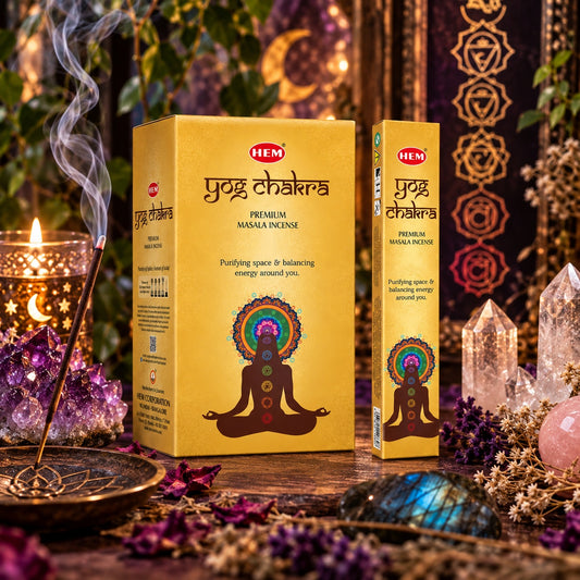 HEM YOG CHAKRA MASALA INCENSE