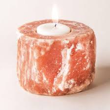 HIMALAYAN SALT TEA LIGHT HOLDER