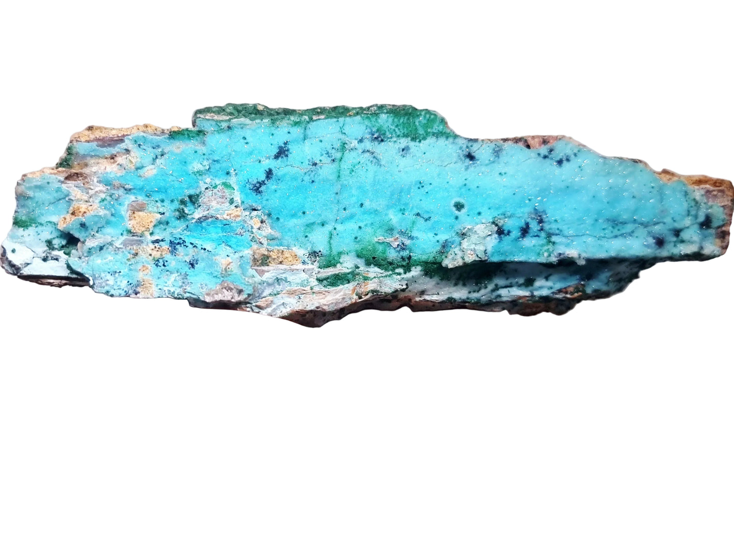 NATURAL DRUZY CHRYSOCOLLA SPECIMEN 397 g - PERSONAL POWER